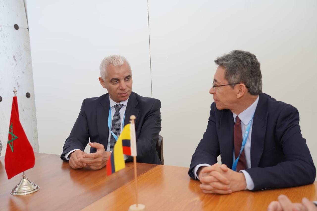 جنيف.. آيت الطالب يجري سلسلة مباحثات مع نظرائه الأجانب هامش أشغال الدورة 76 لمنظمة الصحة العالمية جنيف.. آيت الطالب يجري سلسلة مباحثات مع نظرائه الأجانب هامش أشغال الدورة 76 لمنظمة الصحة العالمية