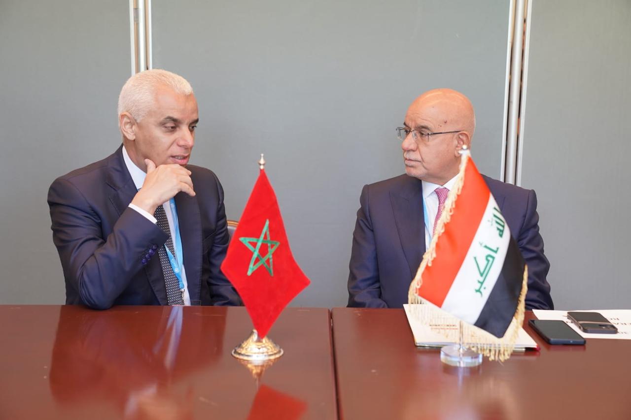 جنيف.. آيت الطالب يجري سلسلة مباحثات مع نظرائه الأجانب هامش أشغال الدورة 76 لمنظمة الصحة العالمية جنيف.. آيت الطالب يجري سلسلة مباحثات مع نظرائه الأجانب هامش أشغال الدورة 76 لمنظمة الصحة العالمية