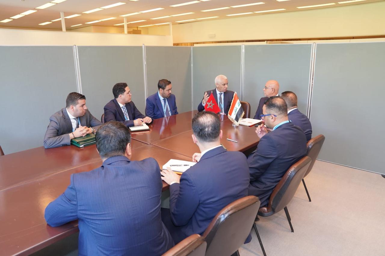 جنيف.. آيت الطالب يجري سلسلة مباحثات مع نظرائه الأجانب هامش أشغال الدورة 76 لمنظمة الصحة العالمية جنيف.. آيت الطالب يجري سلسلة مباحثات مع نظرائه الأجانب هامش أشغال الدورة 76 لمنظمة الصحة العالمية