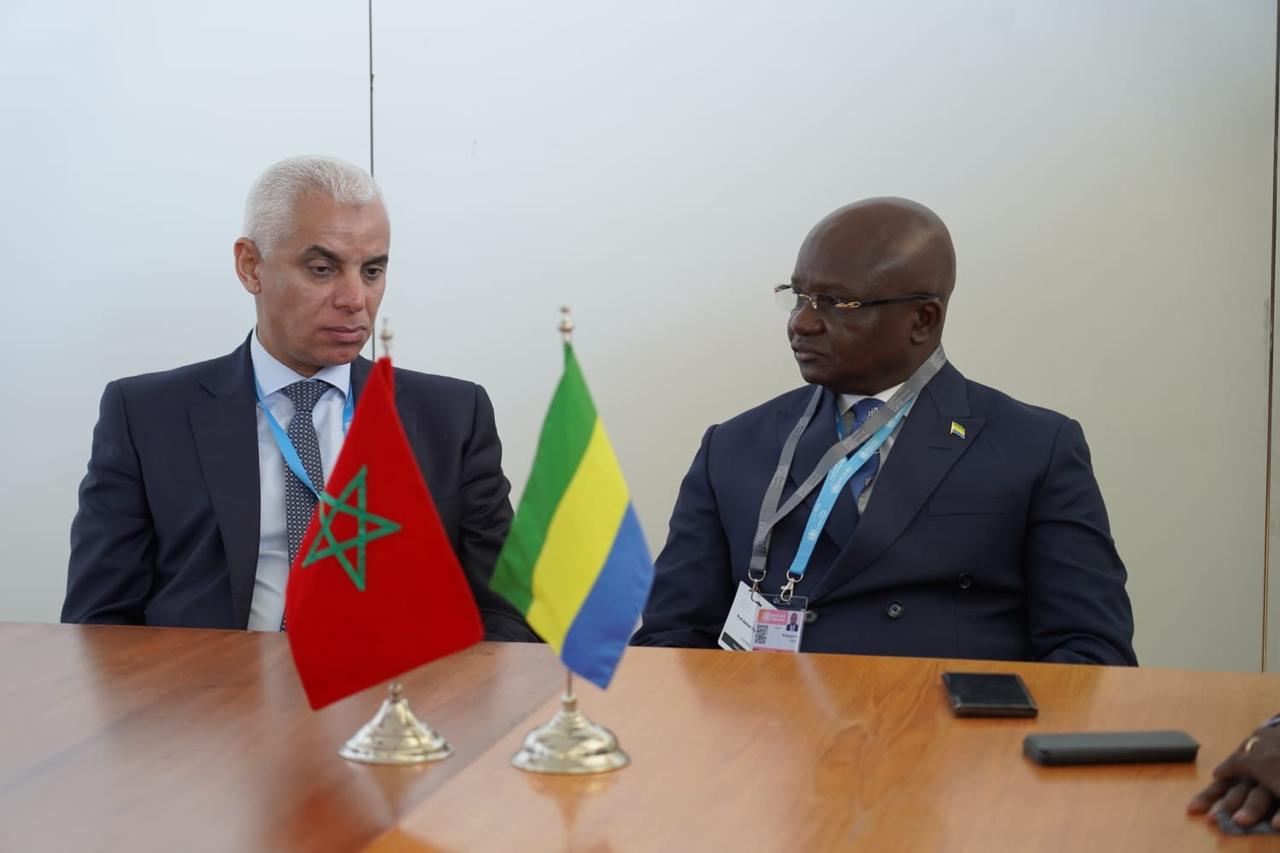 جنيف.. آيت الطالب يجري سلسلة مباحثات مع نظرائه الأجانب هامش أشغال الدورة 76 لمنظمة الصحة العالمية جنيف.. آيت الطالب يجري سلسلة مباحثات مع نظرائه الأجانب هامش أشغال الدورة 76 لمنظمة الصحة العالمية