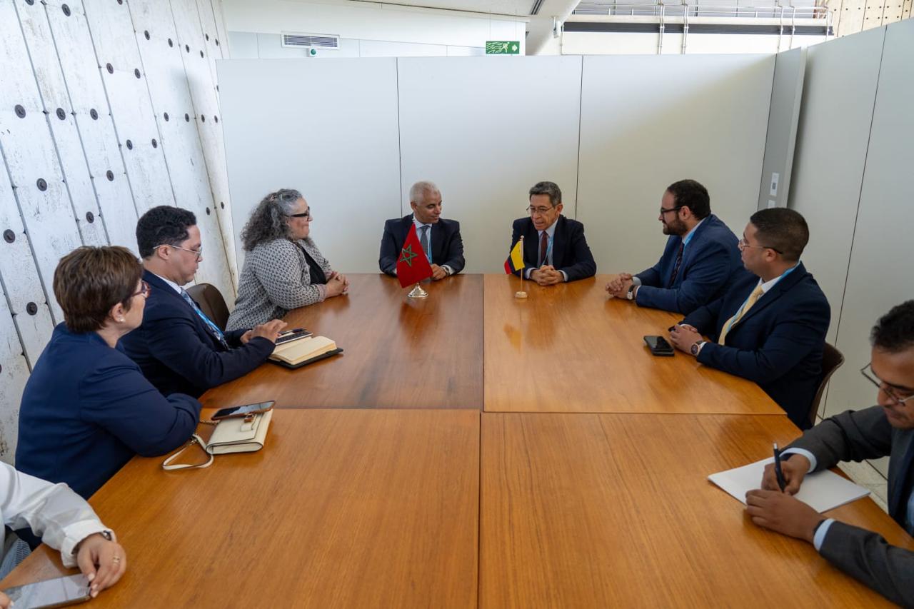 جنيف.. آيت الطالب يجري سلسلة مباحثات مع نظرائه الأجانب هامش أشغال الدورة 76 لمنظمة الصحة العالمية