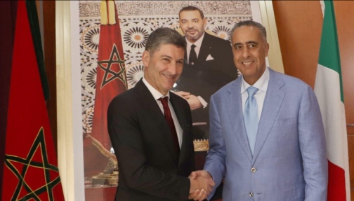 السيد عبد اللطيف حموشي يتباحث بالرباط مع المدير العام للشرطة الوطنية الإيطالية