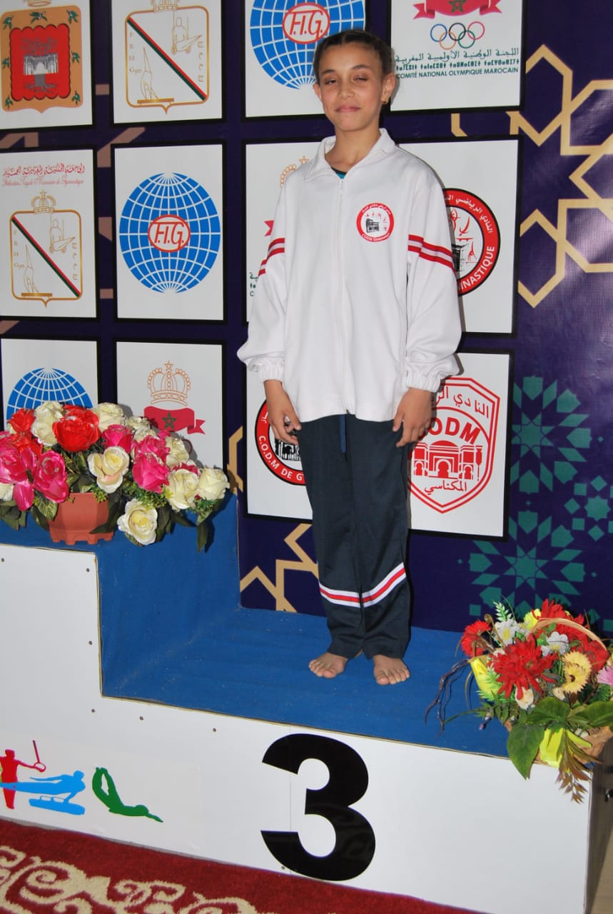 تحت إشراف الجامعة الملكية المغربية للجمباز نظم النادي الرياضي المكناسي للجمباز الفني بطولة المغرب في الجمباز فردي عام . للبراعم ما قبل الشبان و شبان إناث وذكور بمكناس .