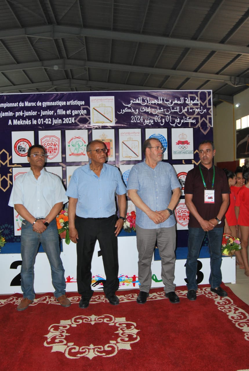 تحت إشراف الجامعة الملكية المغربية للجمباز نظم النادي الرياضي المكناسي للجمباز الفني بطولة المغرب في الجمباز فردي عام . للبراعم ما قبل الشبان و شبان إناث وذكور بمكناس .