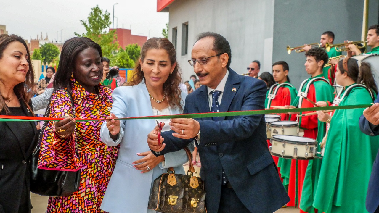 سفيرة الوحدة الترابية وعدد من السفراء يفتتحون ملتقى لافوندسيون الدولي للتربية البيئية والتنمية المستدامة في دورته الثانية سفيرة الوحدة الترابية وعدد من السفراء يفتتحون ملتقى لافوندسيون الدولي للتربية البيئية والتنمية المستدامة في دورته الثانية