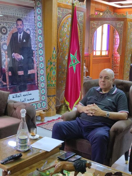 السيد عبدالمالك البوطيين رئيس غرفة الصناعة التقليدية بجهة فاس مكناس يشارك في الاجتماع التحضيري للمجلس الوطني للصناعة التقليدية