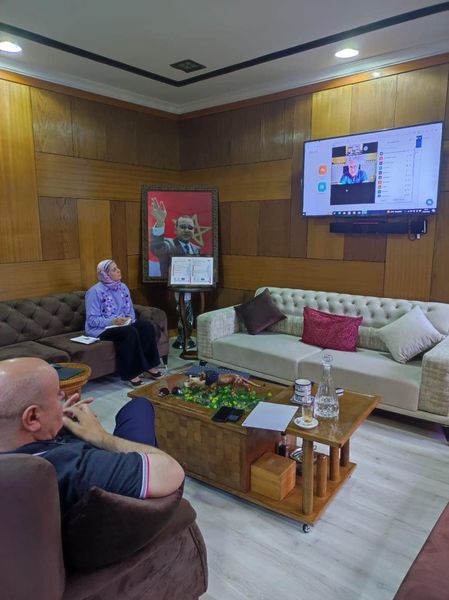 السيد عبدالمالك البوطيين رئيس غرفة الصناعة التقليدية بجهة فاس مكناس يشارك في الاجتماع التحضيري للمجلس الوطني للصناعة التقليدية