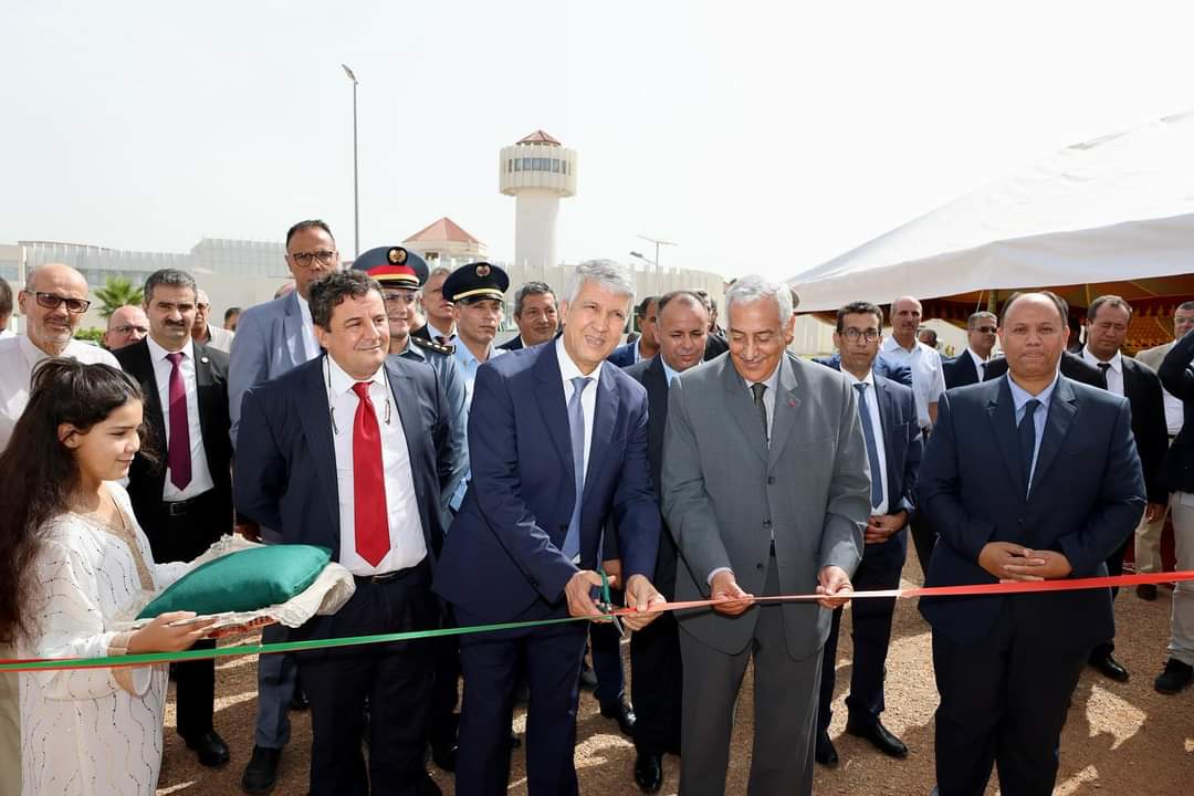 محمد صديقي يقوم بتدشين قسم التكنولوجيا الغذائية بمكناس  ويعطي انطلاق أشغال بناء سوق الجملة الخاص بالأسماك بفاس