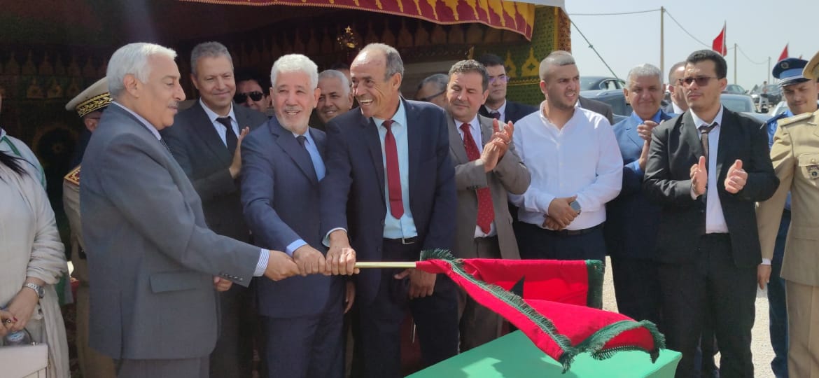 عيد العرش ..السيد عبدالغني الصبار عامل عمالة مكناس يشرف على تدشين وإطلاق عدة مشاريع تنموية بإقليم مكناس