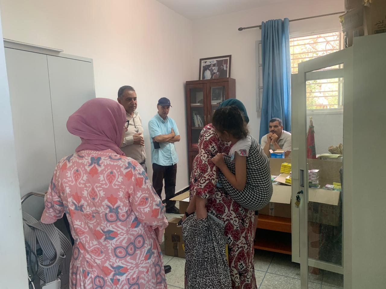 حملة طبية لفائدة المنتسبين للمركز الطبي التربوي بالخميسات حملة طبية لفائدة المنتسبين للمركز الطبي التربوي بالخميسات