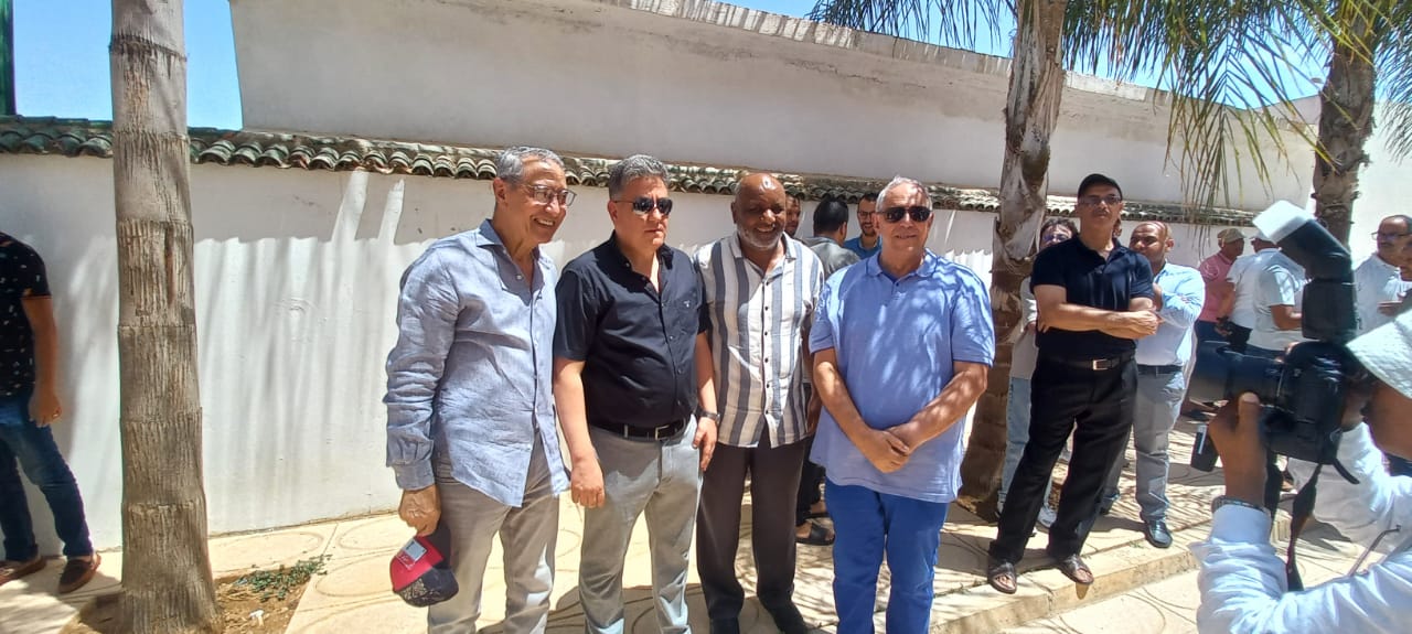 بحضور رئيسي مجلسي النواب والمستشارين   العاصمة الإسماعيلية تودع الحاج محمد القندوسي  الى متواه الأخير