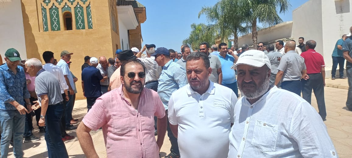 بحضور رئيسي مجلسي النواب والمستشارين   العاصمة الإسماعيلية تودع الحاج محمد القندوسي  الى متواه الأخير