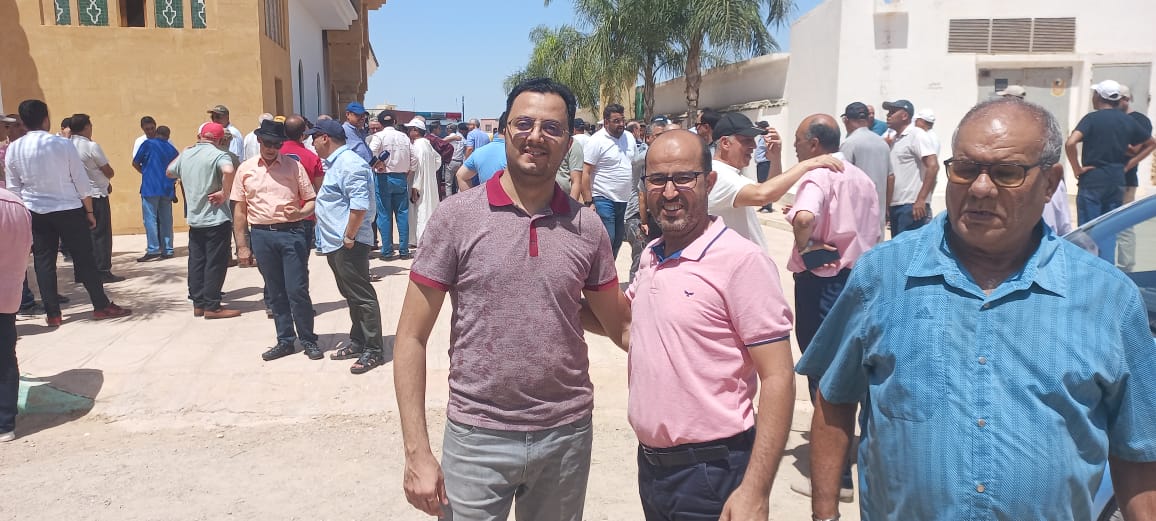 بحضور رئيسي مجلسي النواب والمستشارين   العاصمة الإسماعيلية تودع الحاج محمد القندوسي  الى متواه الأخير