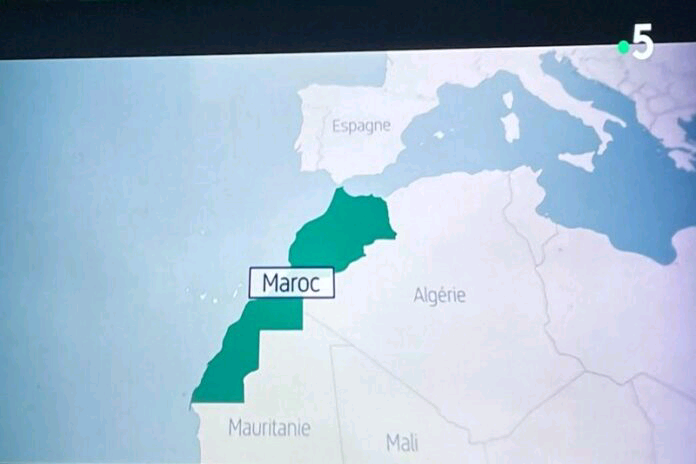انسجاما مع موقف الجمهورية الجديد..الإعلام العمومي الفرنسي يعتمد خريطة المغرب كاملة