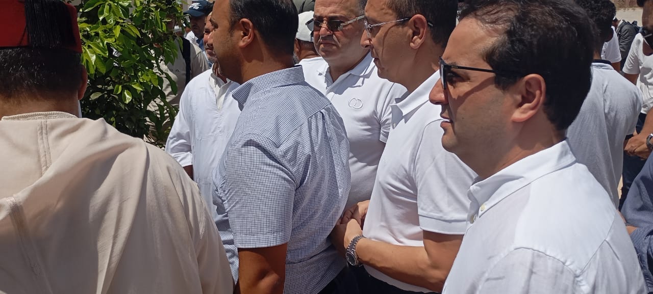 بحضور رئيسي مجلسي النواب والمستشارين   العاصمة الإسماعيلية تودع الحاج محمد القندوسي  الى متواه الأخير