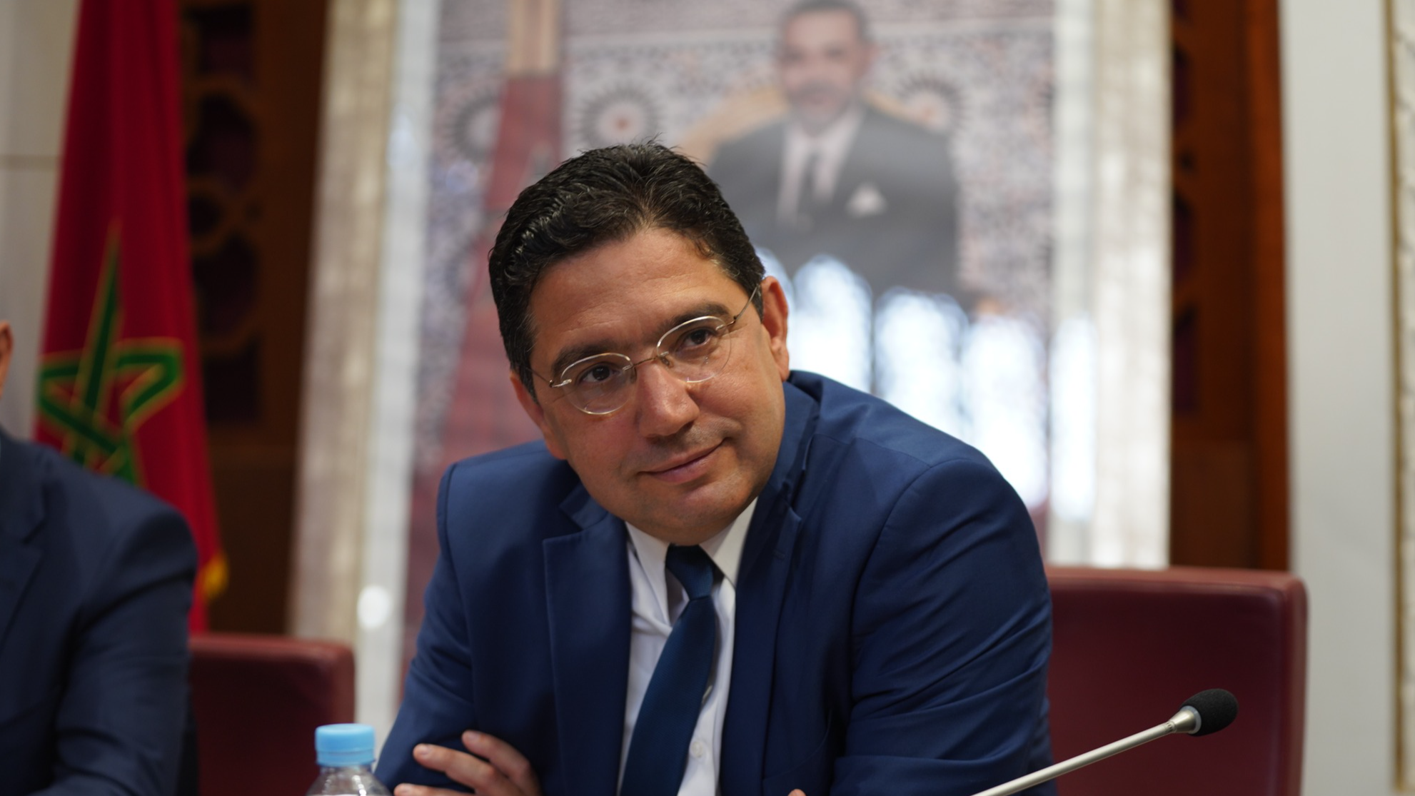 السيد بوريطة يجري مباحثات هاتفية مع نظيره البريطاني السيد بوريطة يجري مباحثات هاتفية مع نظيره البريطاني