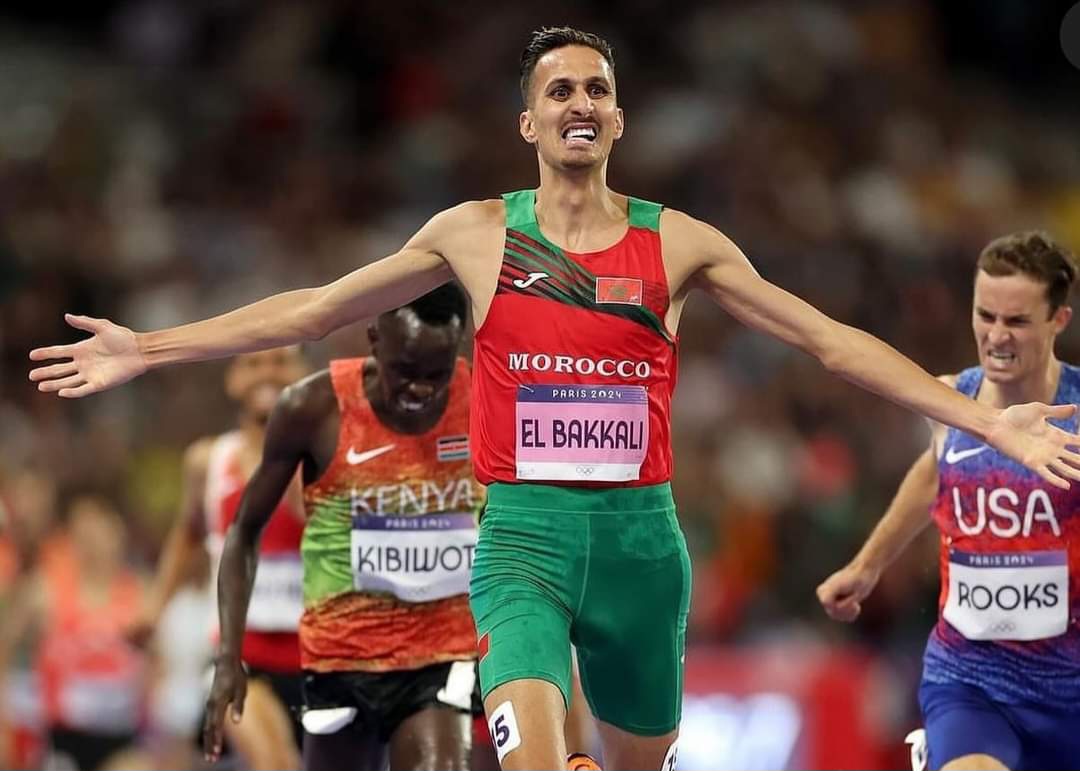 برقية تهنئة من جلالة الملك إلى البطل الأولمبي سفيان البقالي بمناسبة تتويجه بالميدالية الذهبية في دورة الألعاب الأولمبية 2024 بباريس برقية تهنئة من جلالة الملك إلى البطل الأولمبي سفيان البقالي بمناسبة تتويجه بالميدالية الذهبية في دورة الألعاب الأولمبية 2024 بباريس