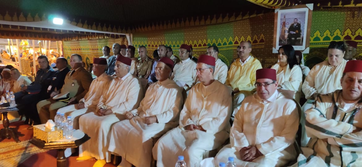 السيد عبد الغني الصبار عامل عمالة مكناس يشرف على حفل افتتاح موسم مولاي إدريس الأكبر