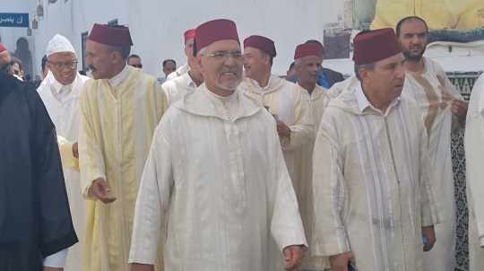 السيد عبد الغني الصبار عامل عمالة مكناس يشرف على حفل افتتاح موسم مولاي إدريس الأكبر