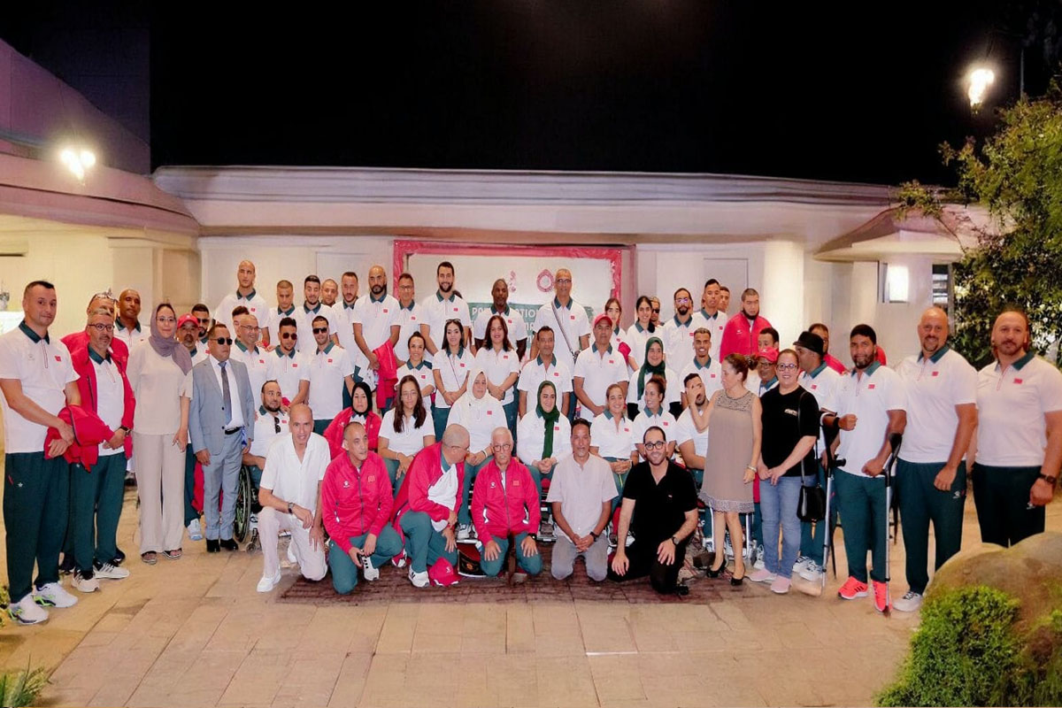 الألعاب البارالمبية 2024.. الرياضيون المغاربة يحلون بباريس