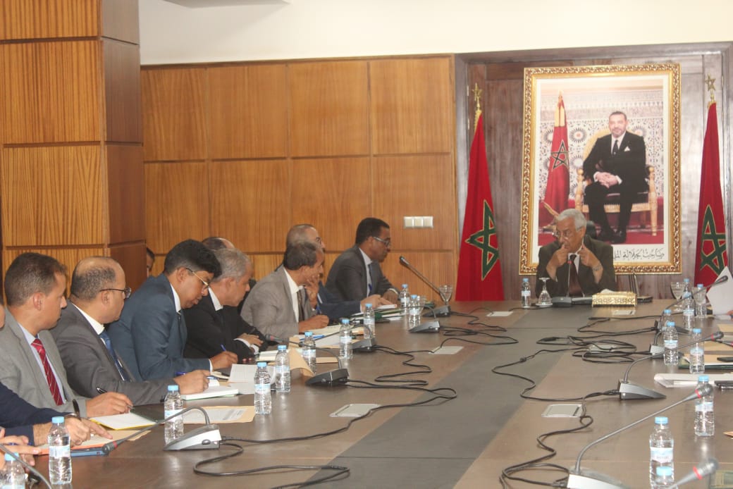 عامل عمالة مكناس يتراس  اجتماع اللجنة الإقليمية للتنمية البشرية لعمالة مكناس