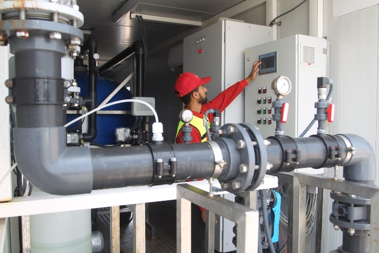 محطة تحلية مياه البحر بالجرف الأصفر.. نحو زيادة الإنتاج لتلبية الاحتياجات المتزايدة لمدينة الجديدة والمناطق المجاورة