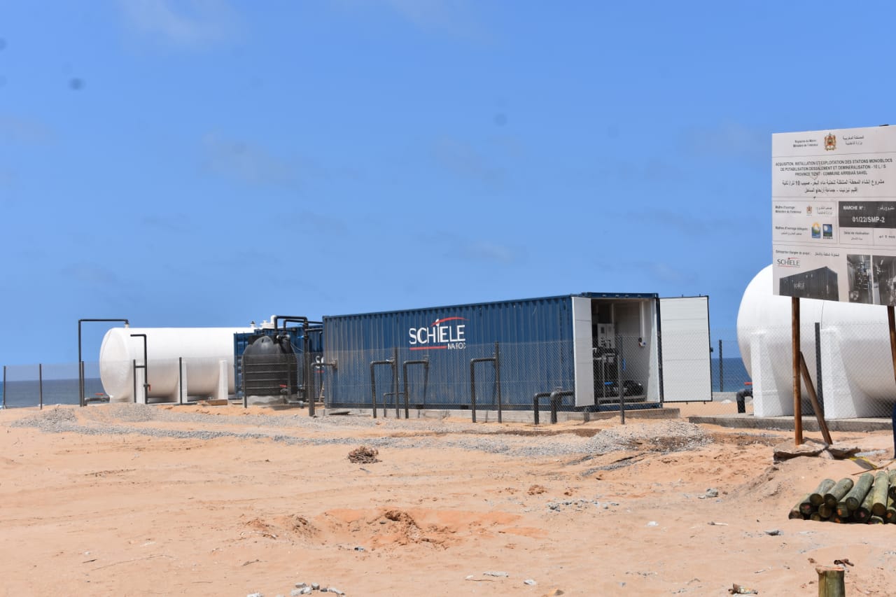 سوس ماسة.. الوحدات المتنقلة لتحلية مياه البحر، بديل مبتكر لمواجهة الإجهاد المائي