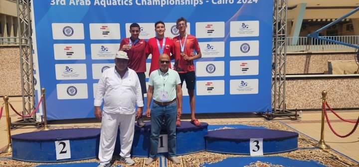 ننتائج مشرفة لسباحي النادي الرياضي المكناسي للسباحة بالقاهرة.