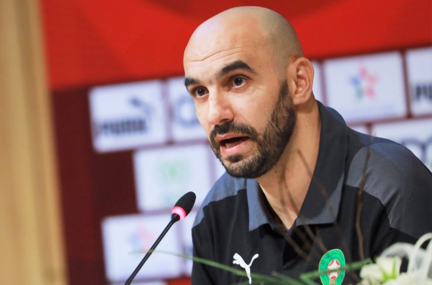 إقصائيات كأس إفريقيا للأمم 2025/ (المغرب – الغابون).. رغم تأهلنا تلقائيا للنهائيات، سنعمل على تجريب “صيغ تكتيكية جديدة” وتحقيق الفوز (وليد الركراكي) إقصائيات كأس إفريقيا للأمم 2025/ (المغرب – الغابون).. رغم تأهلنا تلقائيا للنهائيات، سنعمل على تجريب “صيغ تكتيكية جديدة” وتحقيق الفوز (وليد الركراكي)