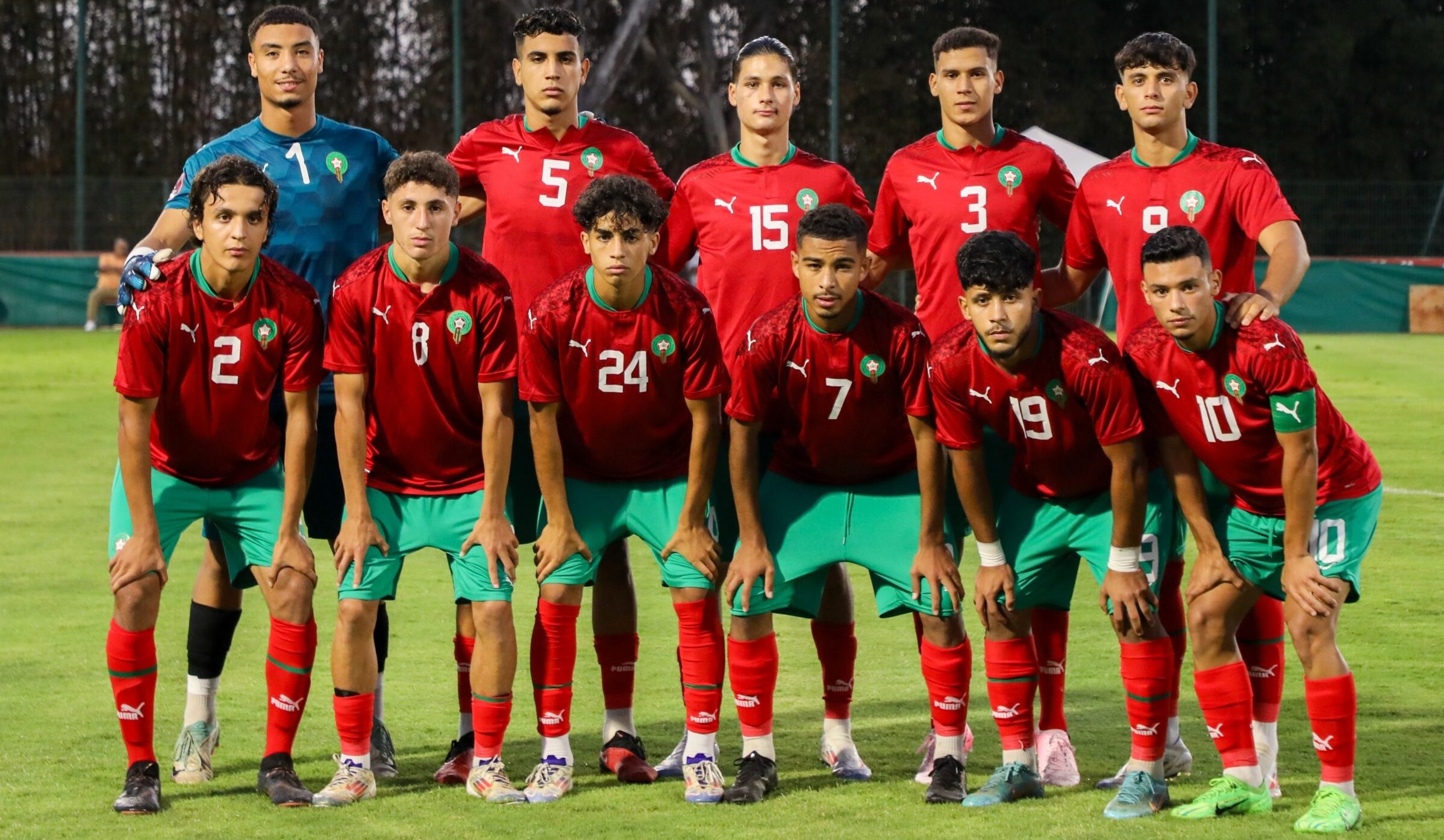 المنتخب الوطني المغربي لأقل من 20 سنة يفوز وديا على نظيره السعودي (4-1) المنتخب الوطني المغربي لأقل من 20 سنة يفوز وديا على نظيره السعودي (4-1)