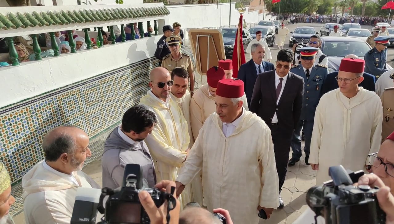 مكناس باشا المنطقة الأولى الاسماعيلية الجديد يقود جهودا مكثفة لضمان نجاح موسم الهادي بنعيسى الشيخ الكامل مكناس باشا المنطقة الأولى الاسماعيلية الجديد يقود جهودا مكثفة لضمان نجاح موسم الهادي بنعيسى الشيخ الكامل