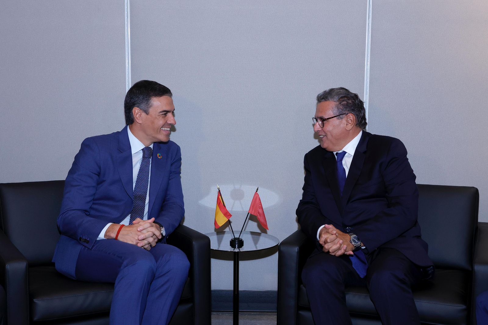 الأمم المتحدة.. السيد أخنوش يتباحث بنيويورك مع رئيس الحكومة الإسبانية الأمم المتحدة.. السيد أخنوش يتباحث بنيويورك مع رئيس الحكومة الإسبانية