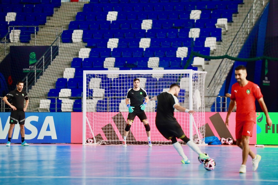 كأس العالم لكرة القدم داخل القاعة 2024 .. أسود الأطلس جاهزون لمواجهة إيران في ثمن النهائي