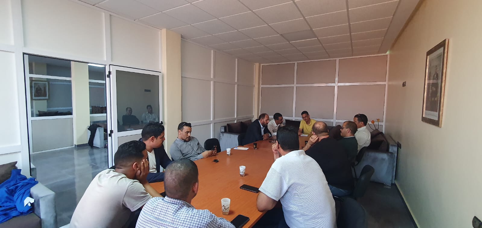 الفرع الجهوي للفدرالية المغربية لناشري الصحف لجهة العيون الساقية الحمراء يعقد اجتماع الدوري العادي (بلاغ) الفرع الجهوي للفدرالية المغربية لناشري الصحف لجهة العيون الساقية الحمراء يعقد اجتماع الدوري العادي (بلاغ)