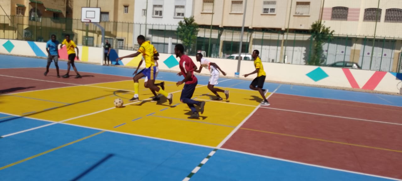 حفل رياضي مالي بدعم من قصر السعادة بمكناس بملاعب القرب مرجان 2 حفل رياضي مالي بدعم من قصر السعادة بمكناس بملاعب القرب مرجان 2