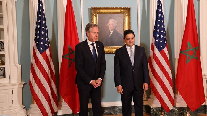 واشنطن.. السيد بوريطة يتباحث مع وزير الخارجية الأمريكي واشنطن.. السيد بوريطة يتباحث مع وزير الخارجية الأمريكي