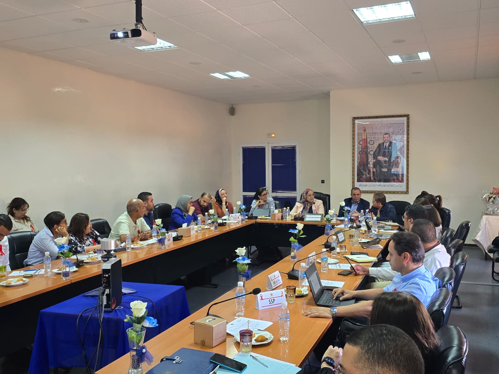 إشادة الصندوق الدولي لمحاربة السيدا والسل الملاريا بعمل مصالح المديرية الجهوية للصحة بجهة فاس مكناس