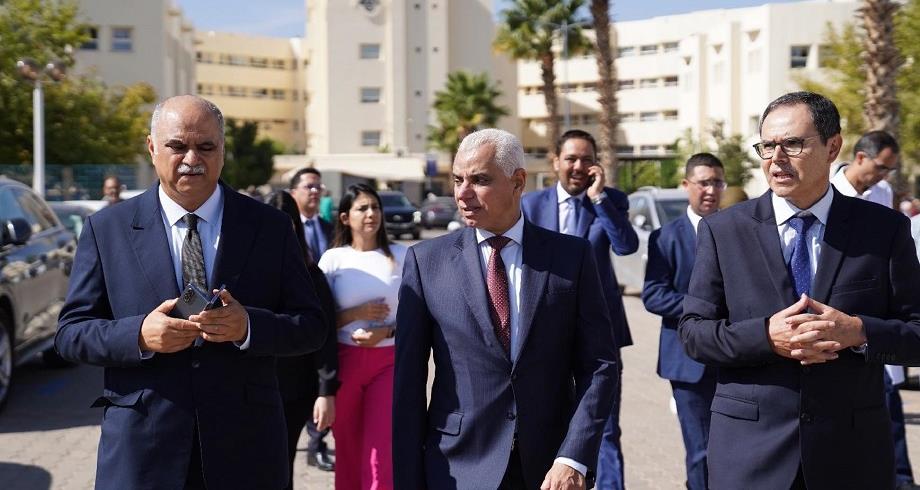جهة فاس- مكناس.. إعطاء انطلاقة خدمات مصالح حيوية بالمركز الاستشفائي الجامعي الحسن الثاني و30 مركزا صحيا جهة فاس- مكناس.. إعطاء انطلاقة خدمات مصالح حيوية بالمركز الاستشفائي الجامعي الحسن الثاني و30 مركزا صحيا
