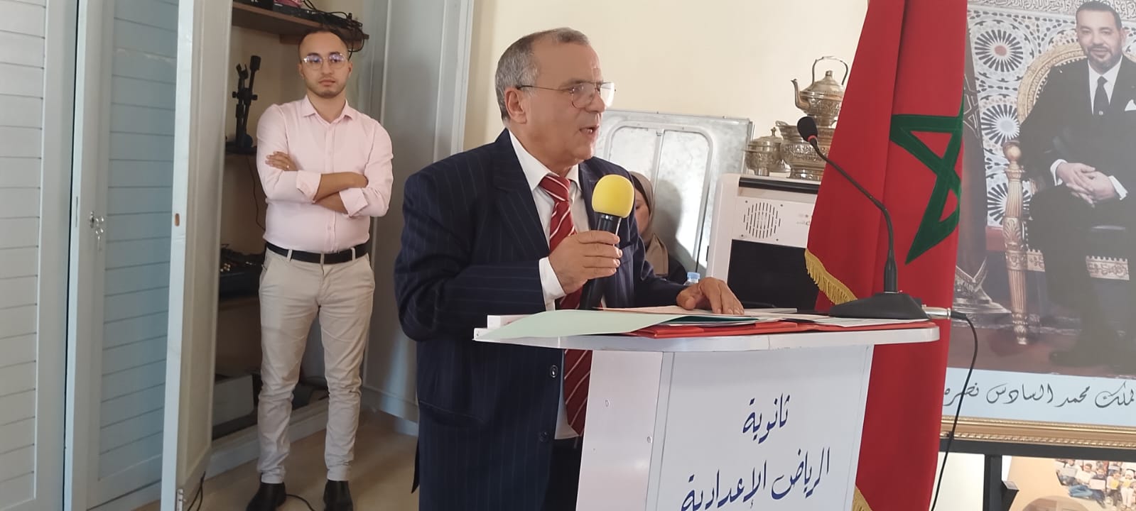 فيدرالية جمعيات أباء وأمهات وأولياء التلاميذ بمكناس بتنسيق مع ثانوية الرياض الإعدادية تنظم حفلا تربويا بمناسبة اليوم الوطني لجمعيات أباء و أمهات و أولياء التلاميذ.