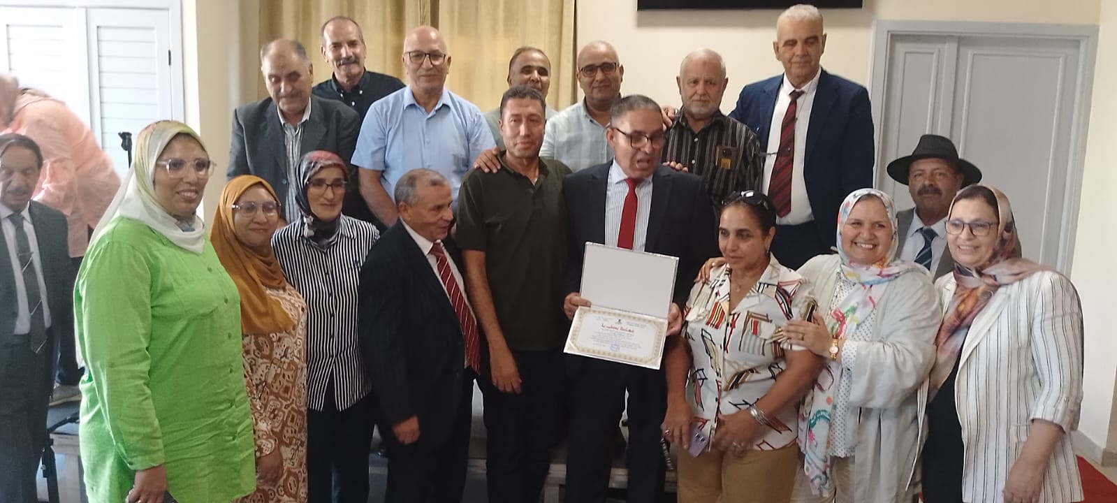 فيدرالية جمعيات أباء وأمهات وأولياء التلاميذ بمكناس بتنسيق مع ثانوية الرياض الإعدادية تنظم حفلا تربويا بمناسبة اليوم الوطني لجمعيات أباء و أمهات و أولياء التلاميذ.