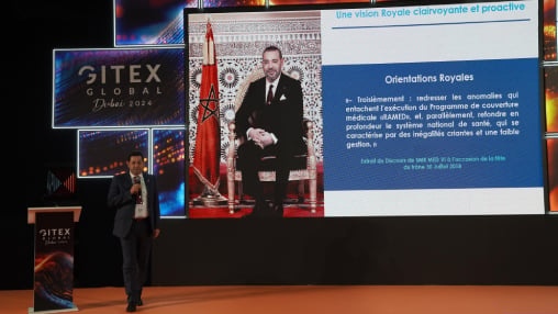 وزارة الصحة تسلط الضوء خلال مشاركتها بمعرض “معرض جيتكس دبي” على المشروع الملكي لإصلاح المنظومة الصحية وزارة الصحة تسلط الضوء خلال مشاركتها بمعرض “معرض جيتكس دبي” على المشروع الملكي لإصلاح المنظومة الصحية