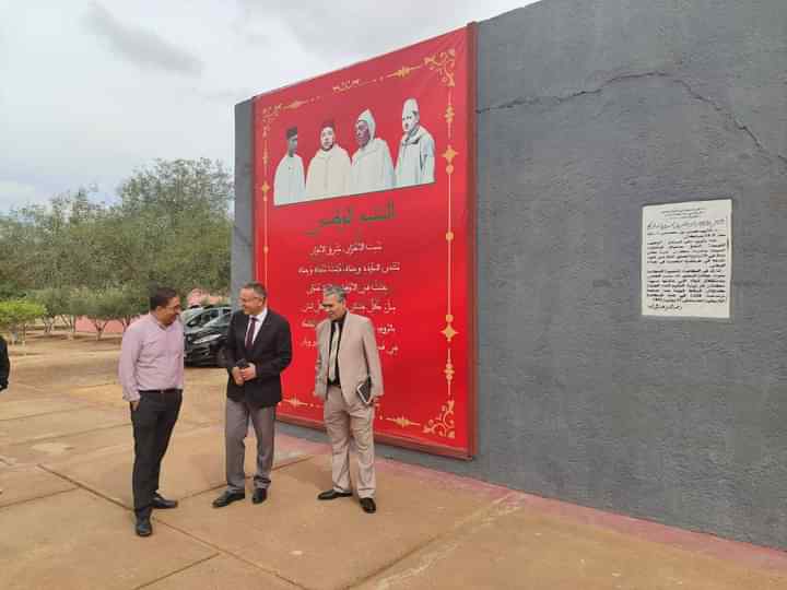 مديرية مكناس:  تتبع ومواكبة سير الدراسة بالمؤسسات التعليمية من طرف السيد المدير الاقليمي.