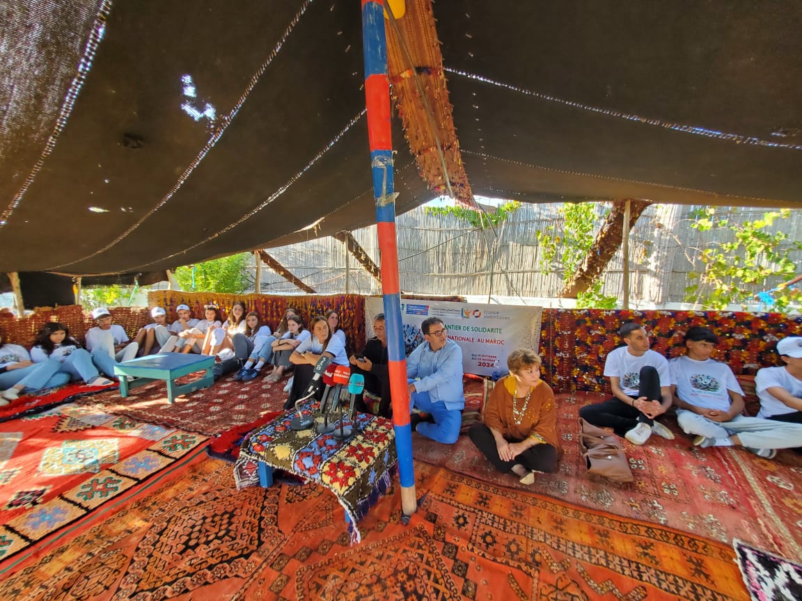 الخميسات.. بمشاركة مغاربة وأجانب انطلاق ورش التضامن الدولي الخميسات.. بمشاركة مغاربة وأجانب انطلاق ورش التضامن الدولي