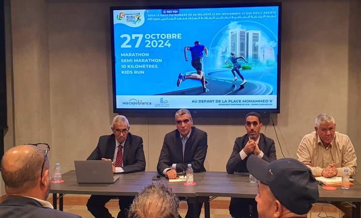 الدورة ال 15 من الماراطون الدولي للدار البيضاء ستعرف مشاركة عدائين عالميين يمثلون أزيد من 50 بلدا (منظمون) الدورة ال 15 من الماراطون الدولي للدار البيضاء ستعرف مشاركة عدائين عالميين يمثلون أزيد من 50 بلدا (منظمون)