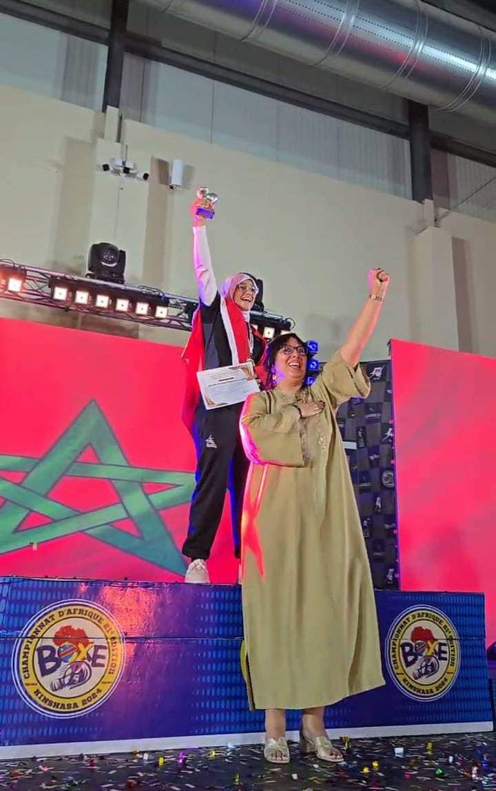 الملاكمة المغربية تحصد لقب قاري جديد الملاكمة المغربية تحصد لقب قاري جديد