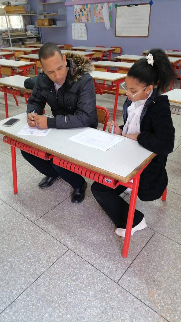 مديرية مكناس: إجراء عملية تمرير روائز الموضعة البعدية مديرية مكناس: إجراء عملية تمرير روائز الموضعة البعدية