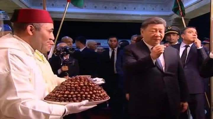 صاحب السمو الملكي ولي العهد الأمير مولاي الحسن يستقبل الرئيس الصيني بالدار البيضاء صاحب السمو الملكي ولي العهد الأمير مولاي الحسن يستقبل الرئيس الصيني بالدار البيضاء