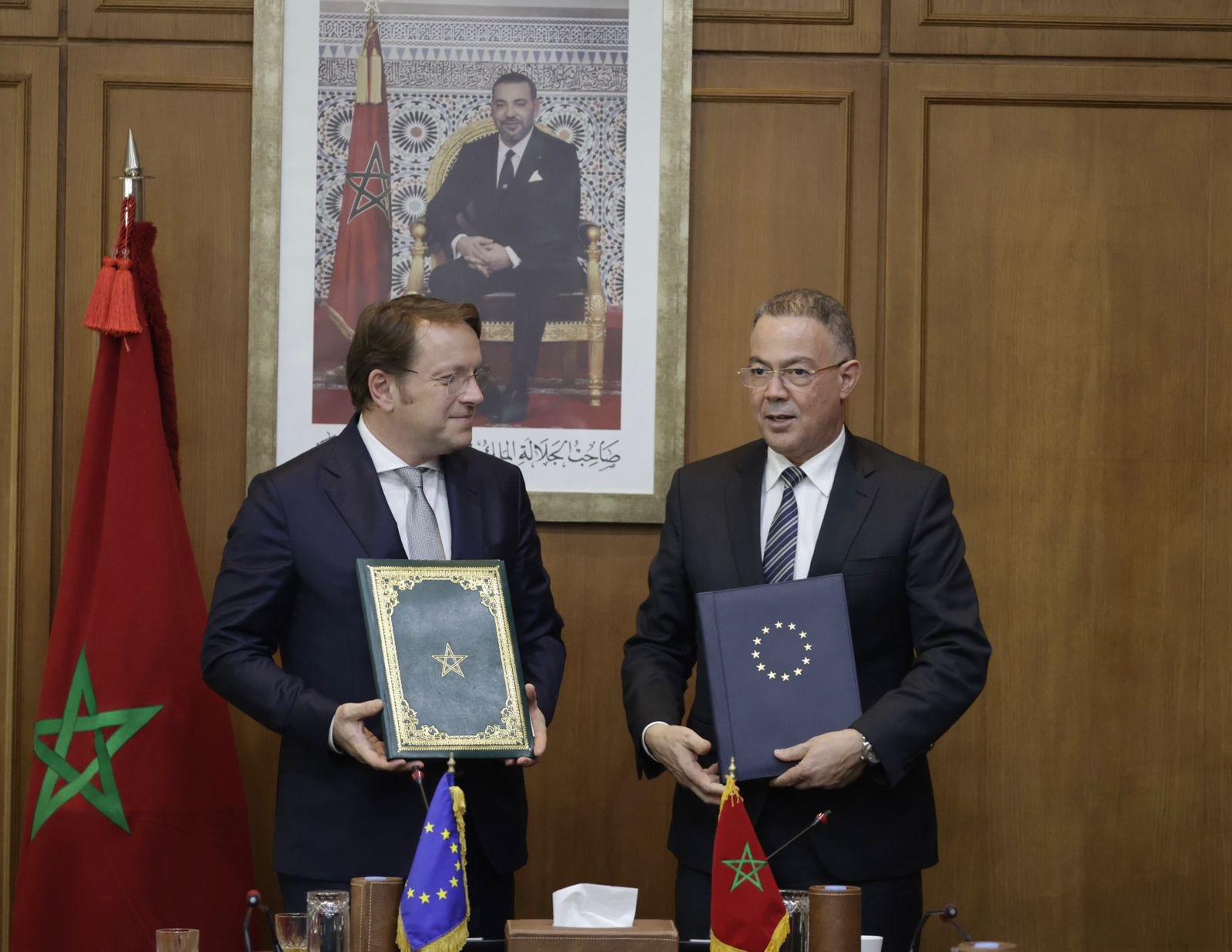 المغرب ـ الاتحاد الأوروبي.. توقيع اتفاقية بقيمة 190 مليون أورو لإعادة بناء المناطق المتضررة من زلزال الحوز المغرب ـ الاتحاد الأوروبي.. توقيع اتفاقية بقيمة 190 مليون أورو لإعادة بناء المناطق المتضررة من زلزال الحوز