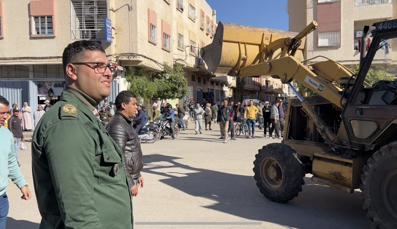 السلطات المحلية بتراب الملحقة الإدارية واد فاس المرجة تشن حملة واسعة لتحرير الملك العمومي