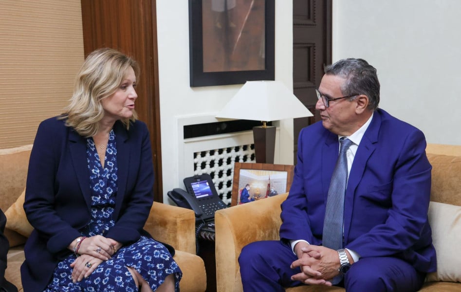 رئيس الحكومة يستقبل رئيسة الجمعية الوطنية الفرنسية رئيس الحكومة يستقبل رئيسة الجمعية الوطنية الفرنسية